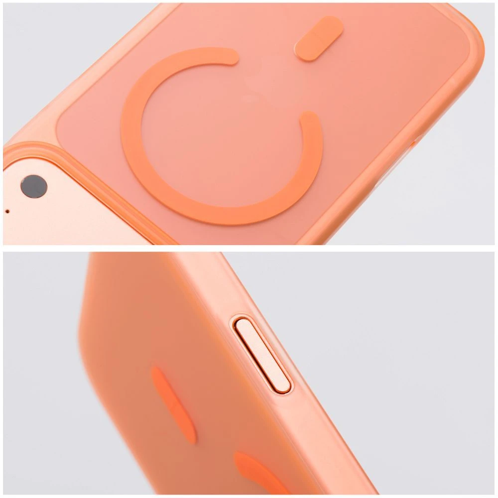 Case for Xiaomi Redmi 17 4G / 5G Go Orange compatible with MagSafe orange