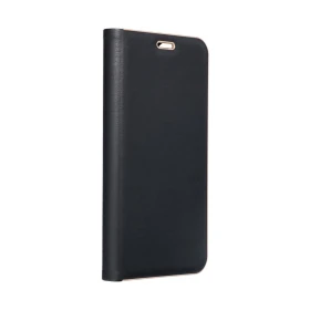 Flipové pouzdro Luna Book pro Xiaomi Redmi 17 4G/17 5G, zlatá černá