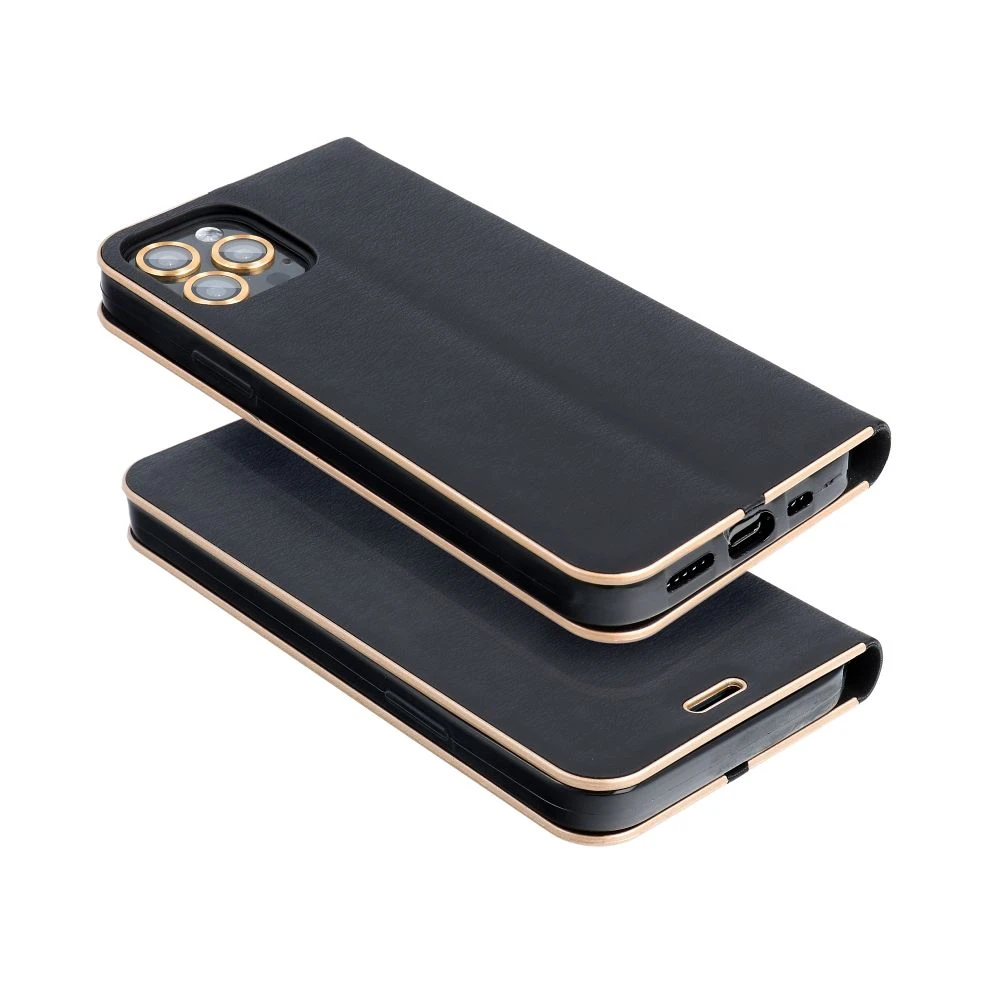 Flip case for Xiaomi Redmi 17 4G / 17 5G EU Luna Book Gold black