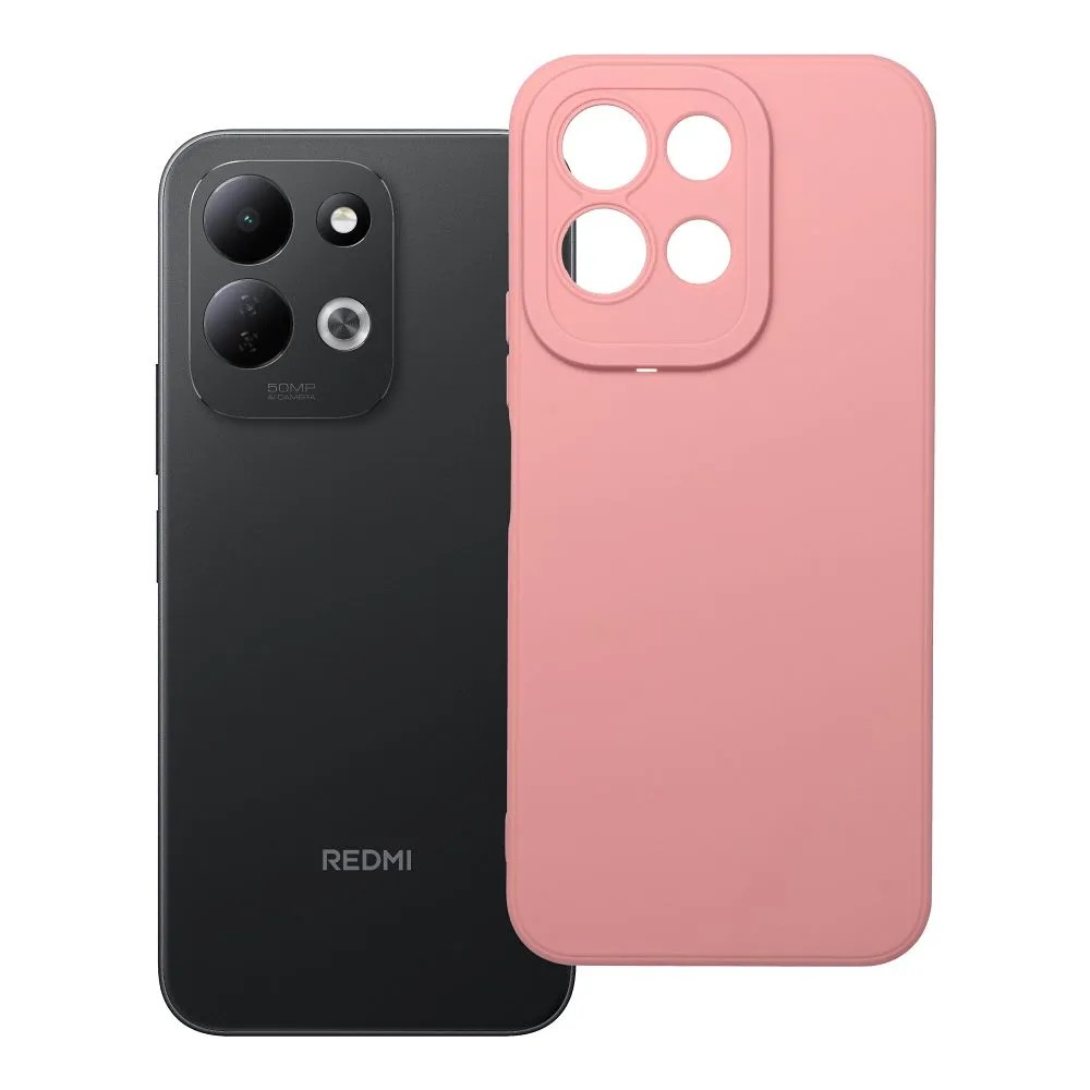 Zadní ochranný kryt Matt 2.0 pro Xiaomi Redmi 17 4G/5G Matt 2.0, pudrově růžová