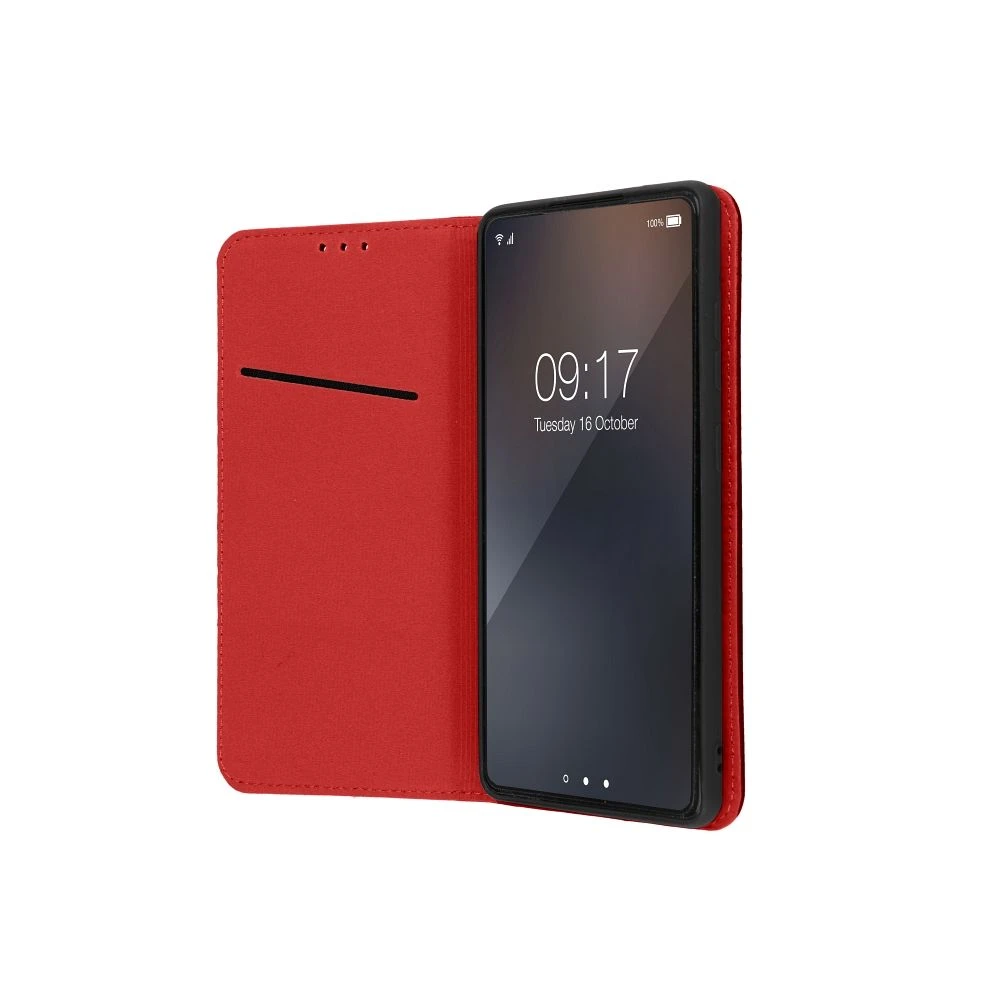 Flip case for Xiaomi Redmi 17 4G / 17 5G EU Smart Pro Book leather burgundy
