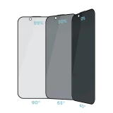 OBAL:ME Privacy 5D Tvrzené Sklo s Aplikátorem pro Apple iPhone 13/13 Pro/14/16e/17e Black