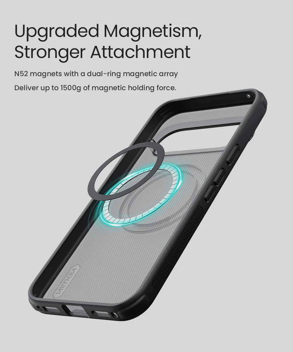 Nillkin Super Frosted PRO Magnetic Zadní Kryt pro Google Pixel 11 Pro XL Black