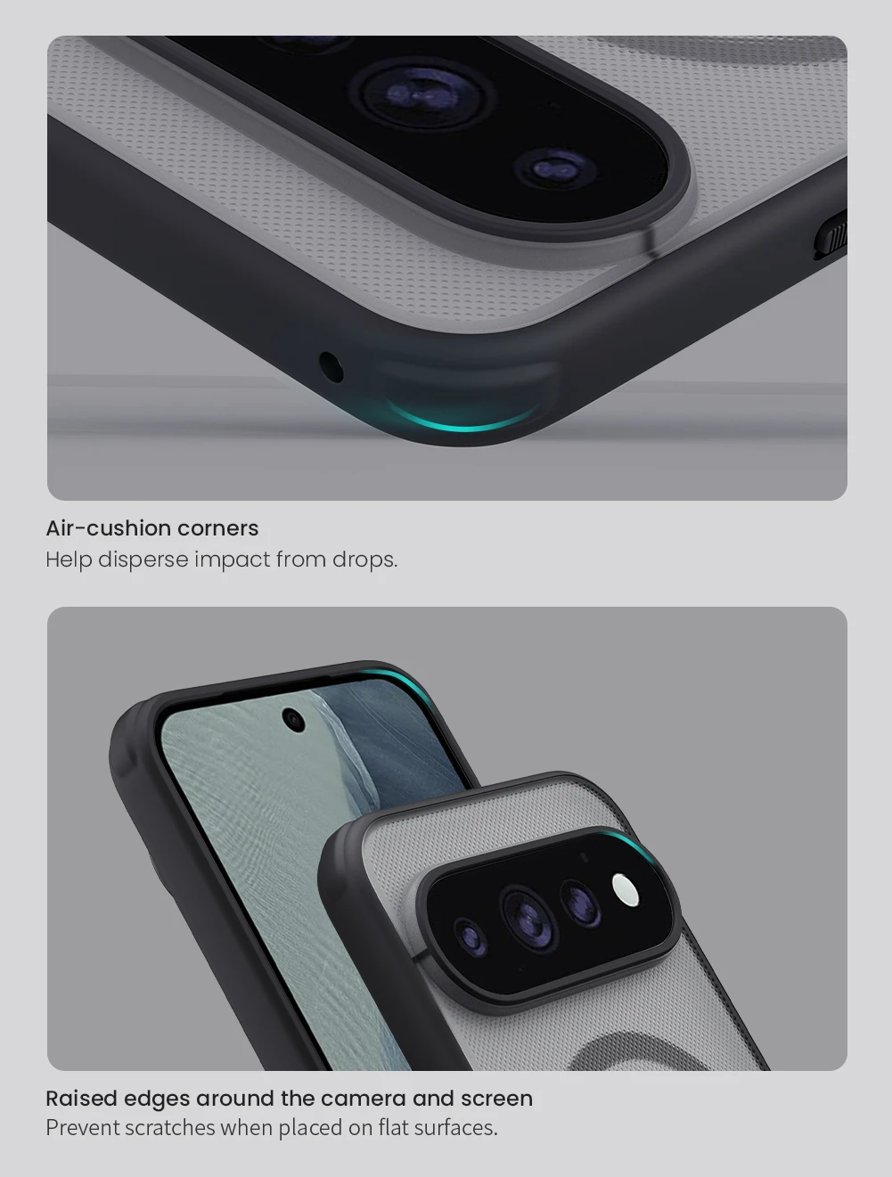 Nillkin Super Frosted PRO Magnetic Zadní Kryt pro Google Pixel 11 Pro XL Black