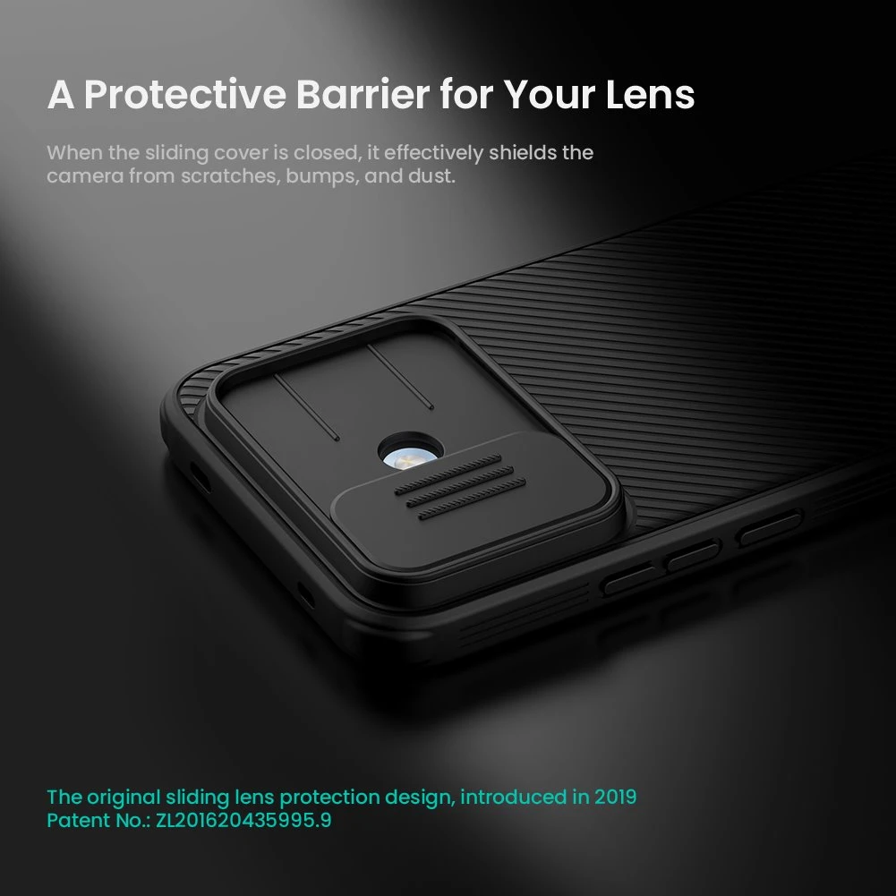 Nillkin CamShield PRO Zadní Kryt pro Xiaomi Redmi Note 17 Pro 5G Transparent Black