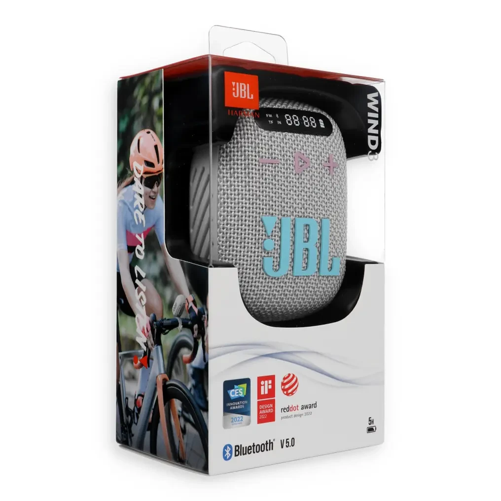 JBL Wind 3 šedá