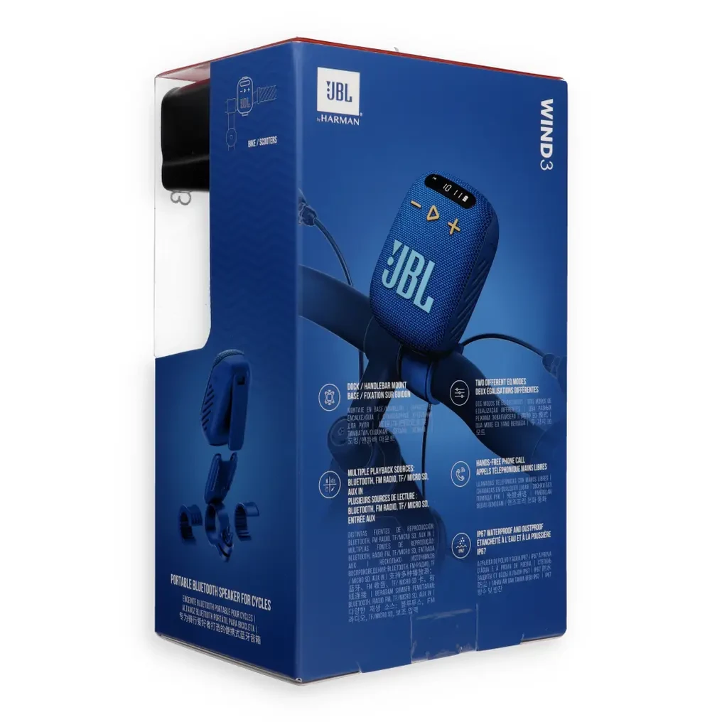 JBL Wind 3 modrá