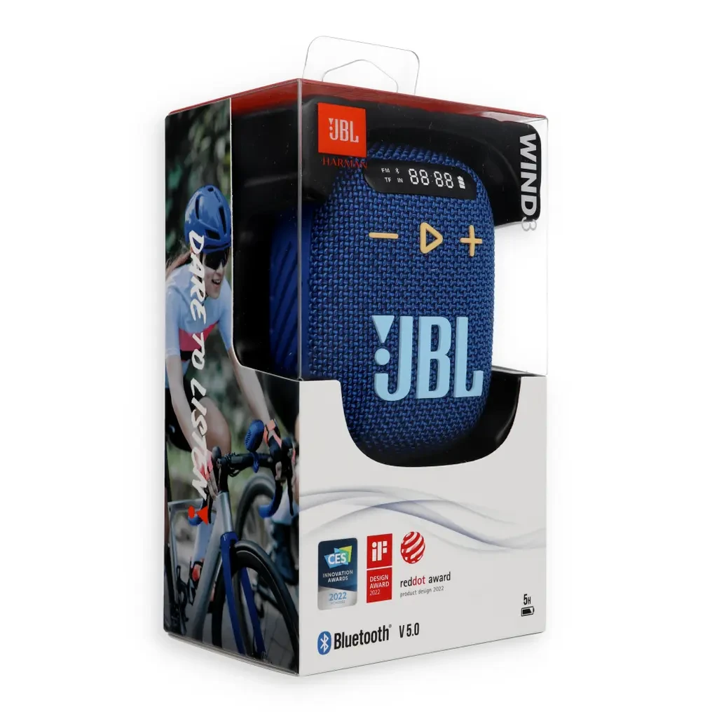 JBL Wind 3 modrá