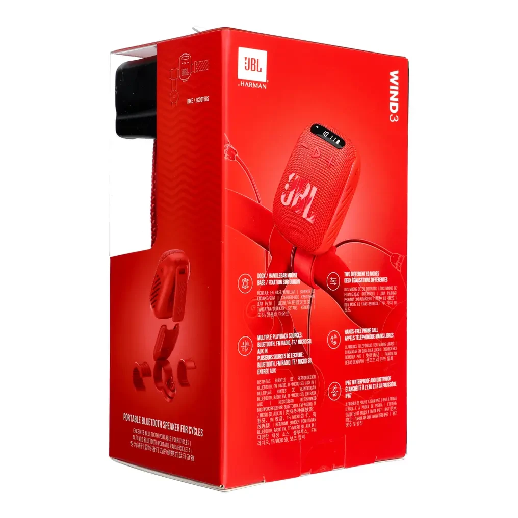 JBL Wind 3 červená