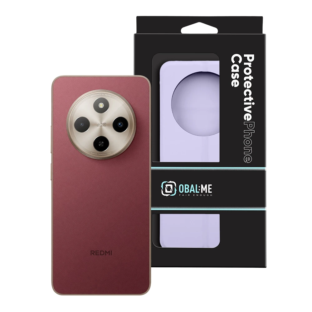 OBAL:ME SmoothTouch Pouzdro pro Xiaomi Redmi 17C 4G Pastel Lilac
