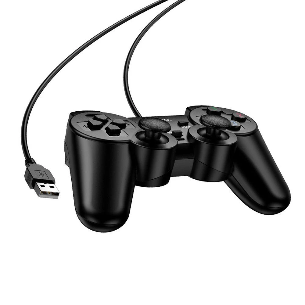 Wire gamepad Hoco for PC Fast Link GA3 black