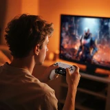 Hoco GA32 pro PS5 bílá