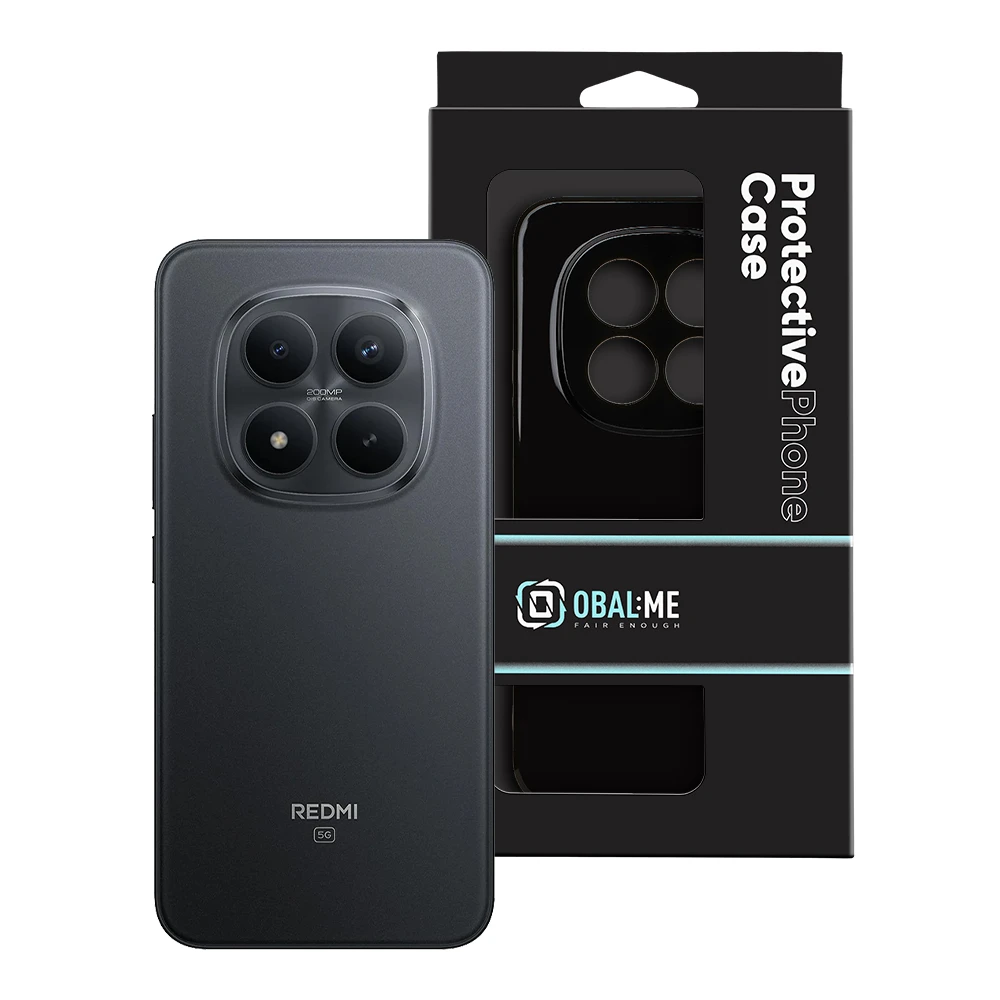 OBAL:ME Glossy Kryt pro Xiaomi Redmi Note 15 Pro+ 5G Black