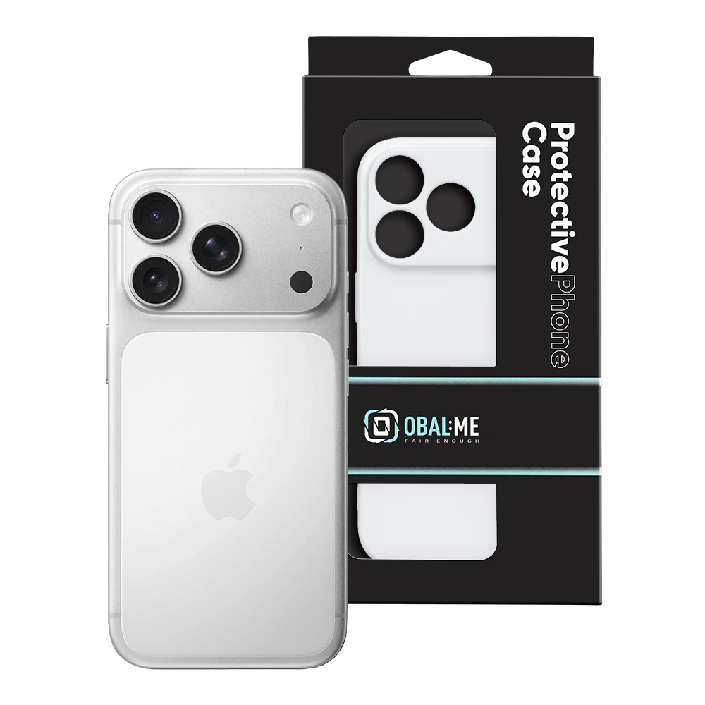 OBAL:ME Glossy Kryt pro Apple iPhone 17 Pro White