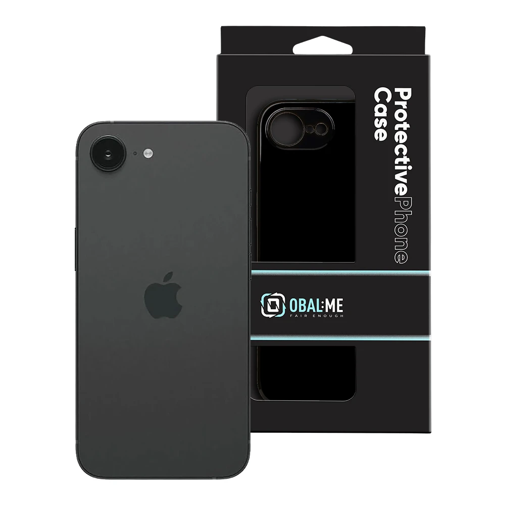 OBAL:ME Glossy Kryt pro Apple iPhone 16e/17e Black