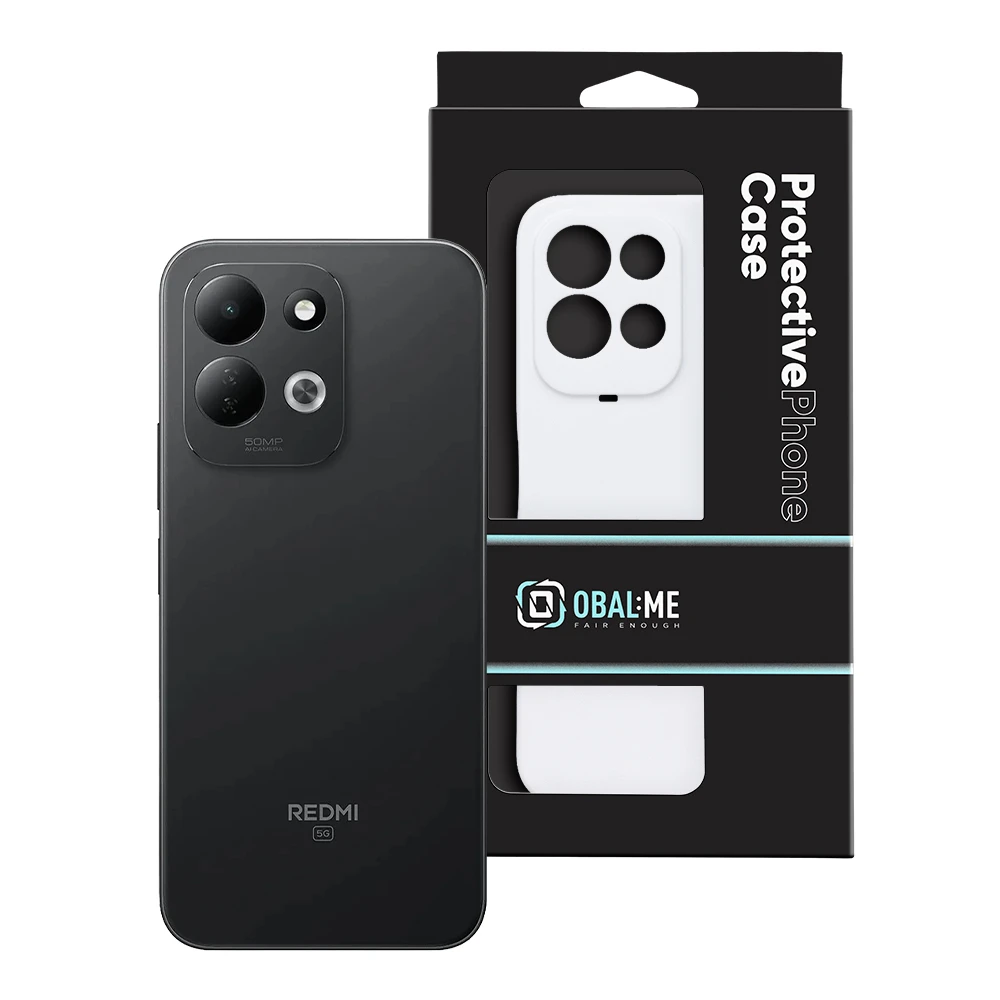 OBAL:ME Glossy Kryt pro Xiaomi Redmi 17 4G/5G White
