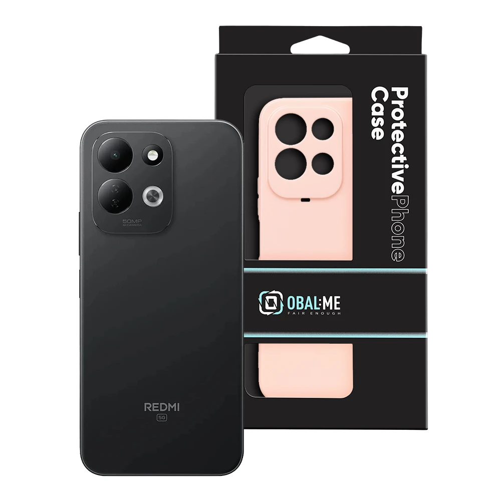 OBAL:ME Glossy Kryt pro Xiaomi Redmi 17 4G/5G Blush