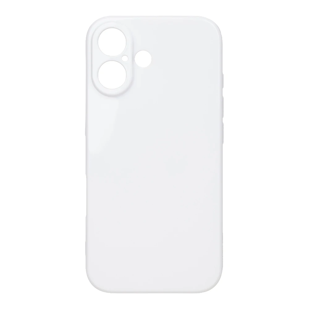 OBAL:ME Glossy Kryt pro Apple iPhone 16 White