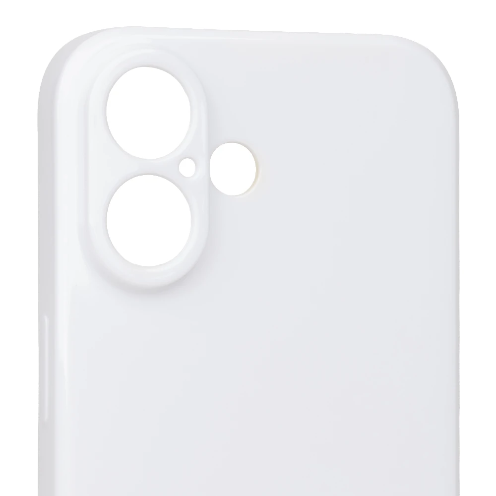 OBAL:ME Glossy Kryt pro Apple iPhone 16 White