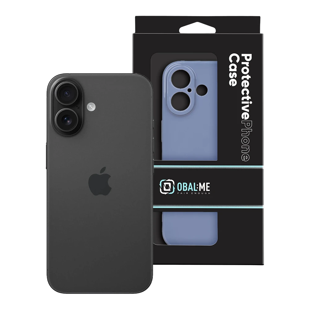 OBAL:ME Glossy Kryt pro Apple iPhone 16 Periwinkle