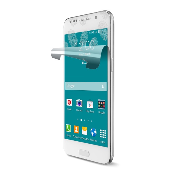 Ochranná fólie displeje CellularLine OK Display proti otiskům prstů pro Samsung Galaxy S6, 2ks