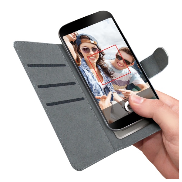 Pouzdro CELLY Wally Unica velikost XL 4,5" - 5" červené