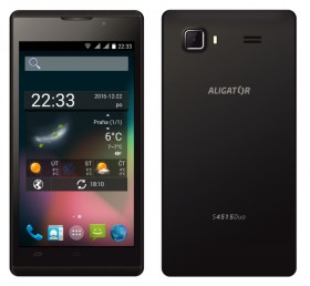 Mobilní telefon Aligator S4515 Grey