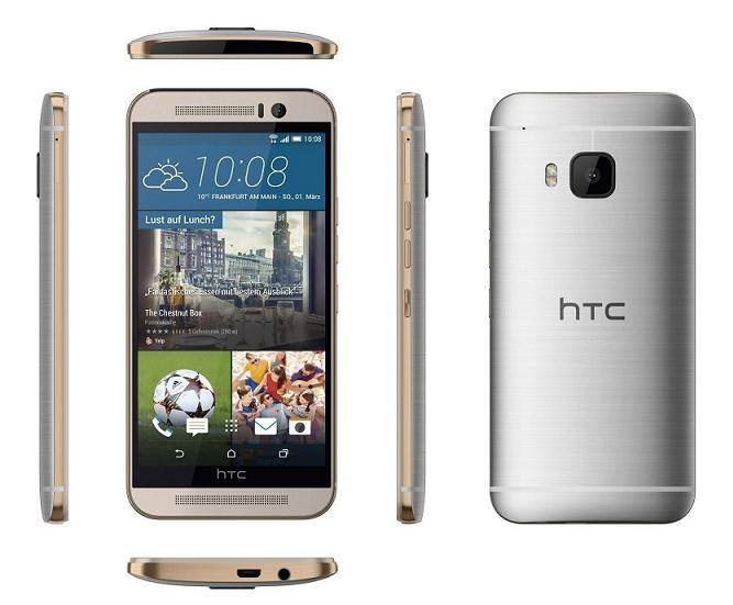 Mobilní telefon HTC One M9 pohledy, look