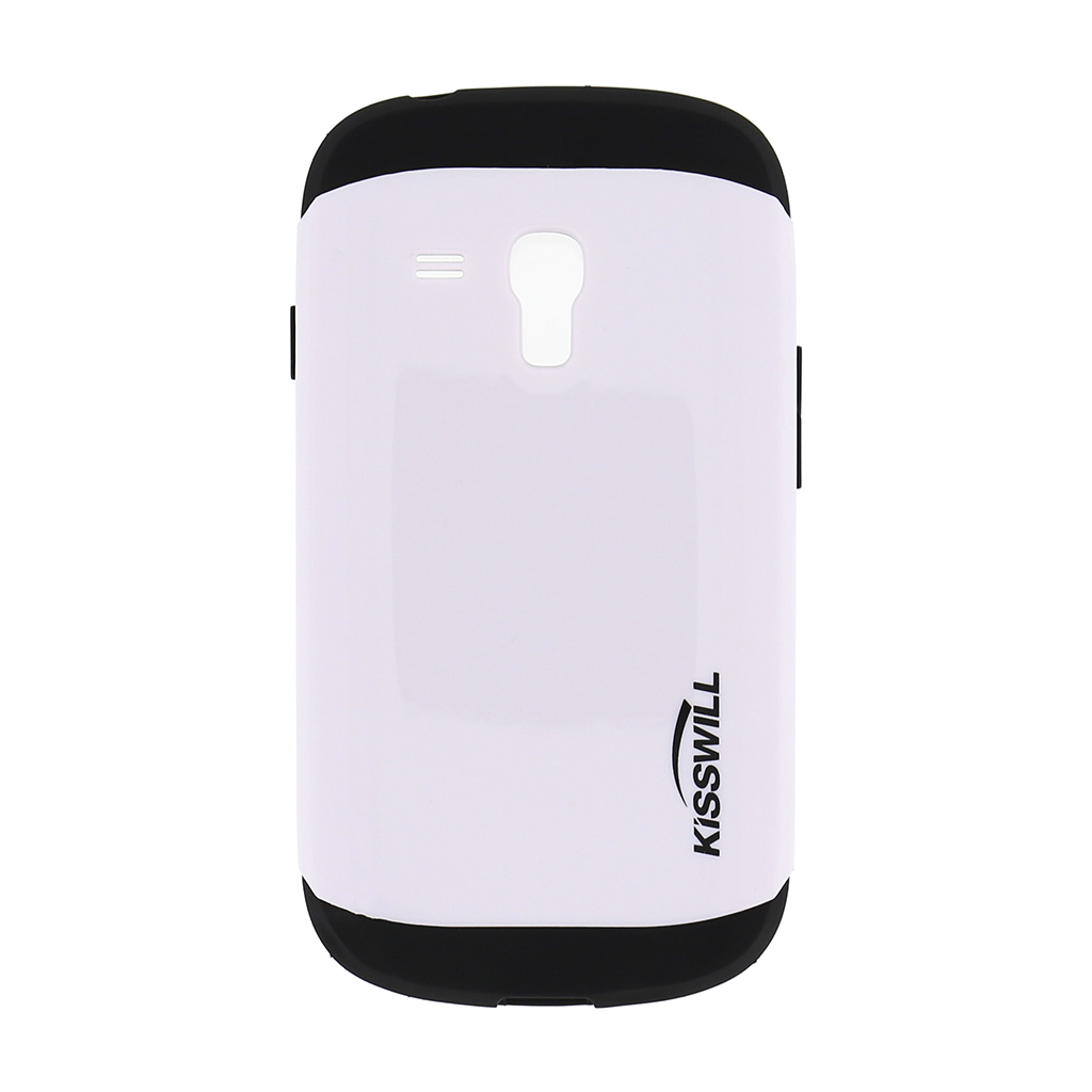 Pouzdro, obal, kryt, futrál Kisswill Slim Armor pro Samsung S3 mini i8200 bílé