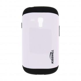 Pouzdro Kisswill Slim Armor pro Samsung S3 mini i8200 bílé