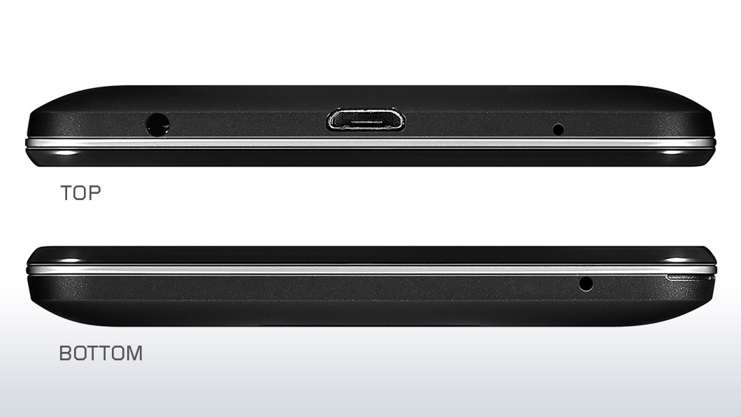 Lenovo A5000 Dual SIM Black + zadní kryt a folie zdarma