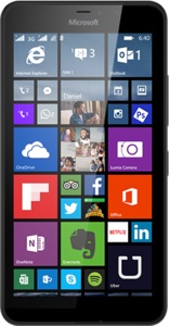 Microsoft Lumia 640 XL Dual SIM Black přední část