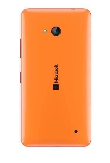 Microsoft Lumia 640 LTE Orange zadní strana