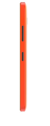 Microsoft Lumia 640 LTE Orange boční strana