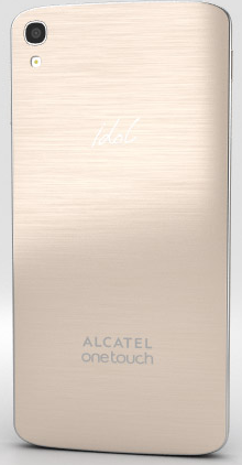 Alcatel OneTouch 6039Y IDOL3 (4.7) Gold zadní strana