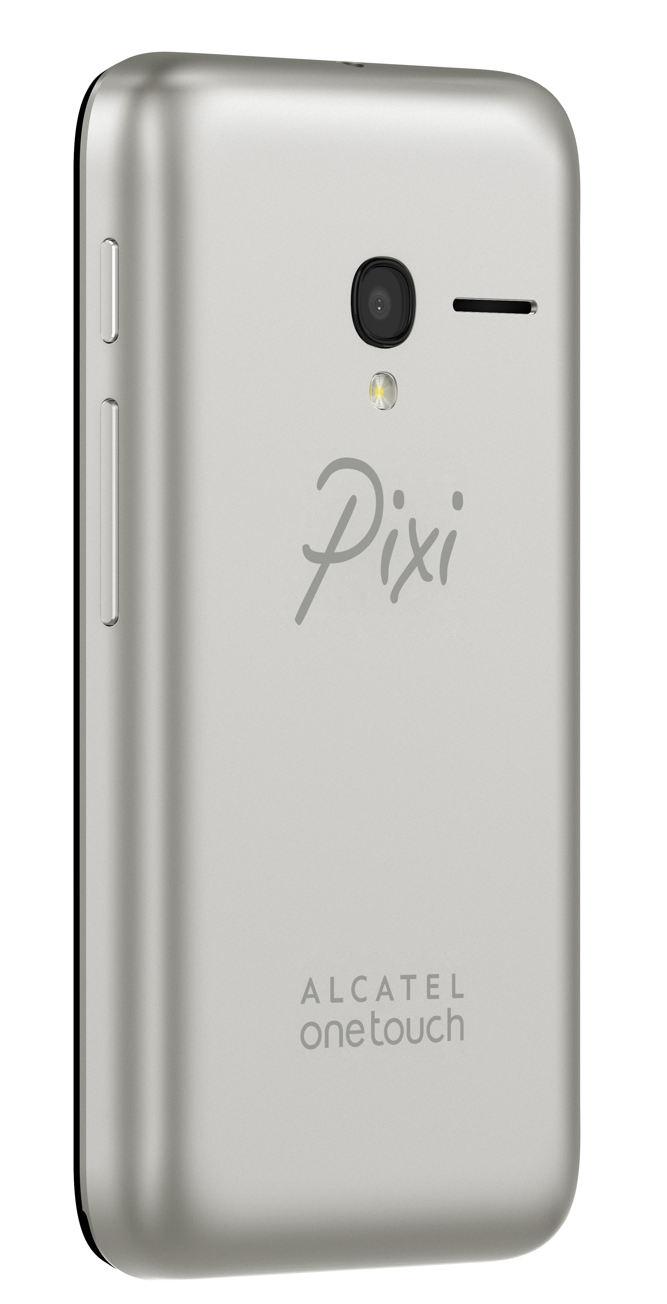 Alcatel One Touch 4027D PIXI 3 (4.5) Silver strana