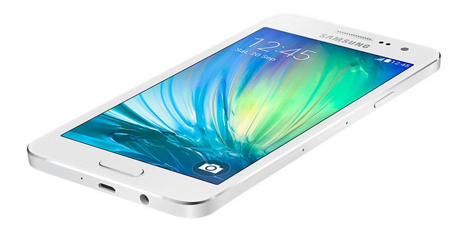 Samsung Galaxy A3 Dual SIM White strana