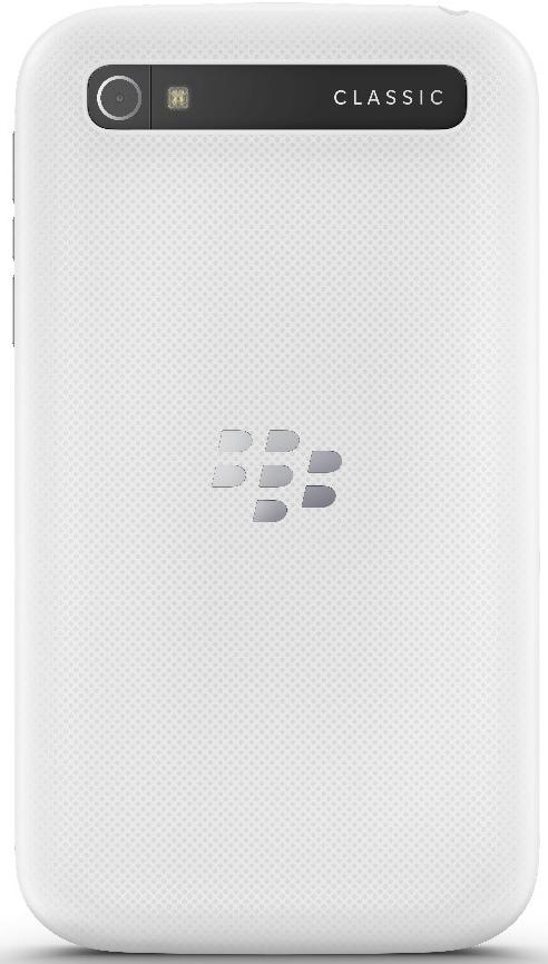 BlackBerry Classic White zadní strana