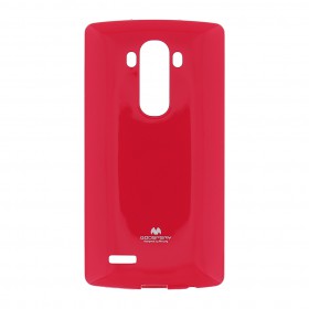Silikonové pouzdro na LG G4 (H815) Mercury Jelly tmavě růžové