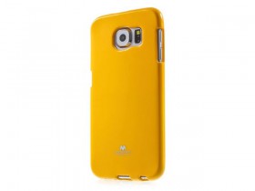 Pouzdro na Samsung Galaxy S6 Edge Mercury Jelly žluté