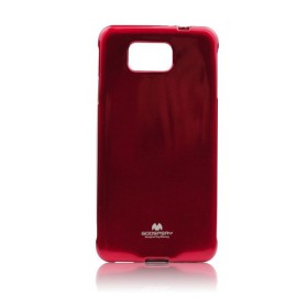 Pouzdro na Samsung Galaxy Alpha Mercury Jelly červené