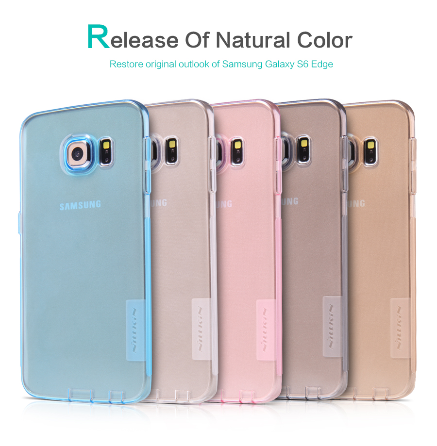 Silikonové pouzdro Nillkin Nature pro Samsung Galaxy S6 Edge