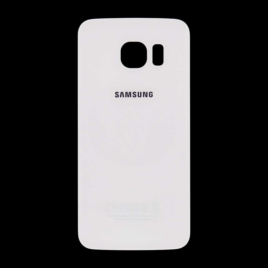 Zadní kryt baterie na Samsung Galaxy S6 G925 Edge bílý