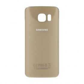 Zadní kryt baterie na Samsung Galaxy S6 G925 Edge zlatý