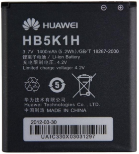 Originální baterie Huawei HB5K1H 1400mAh Li-Ion 