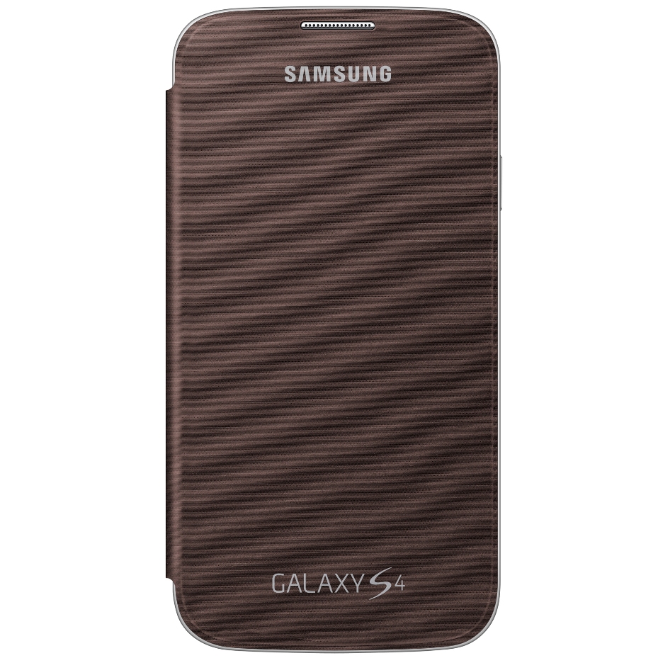 Originální pouzdro na Samsung Galaxy S4 EF-FI950BA hnědé