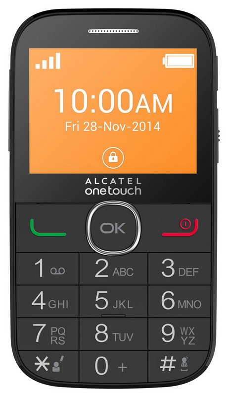 Alcatel Onetouch 2004C Black