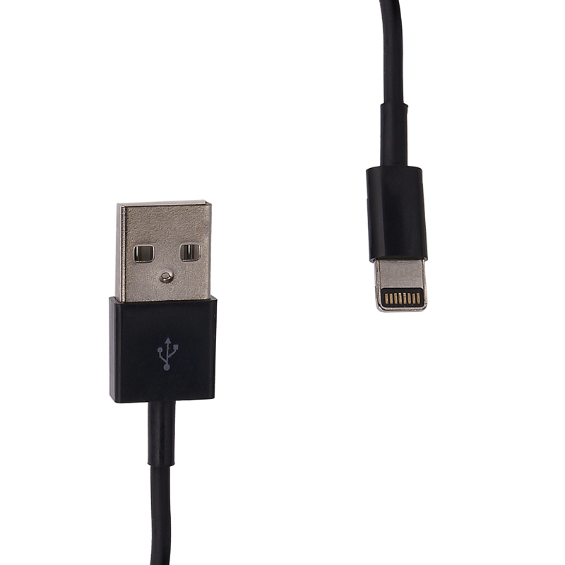 Datový kabel WHITENERGY pro Apple iPhone 5 30cm černý