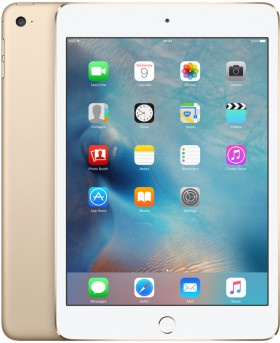 Apple iPad Mini 4 Wi-Fi 128GB Gold, MK9Q2FD/A