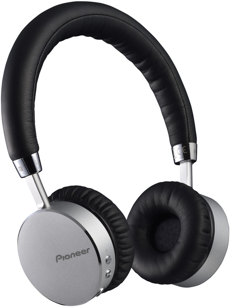 Sluchátka Pioneer s BT černostříbrné